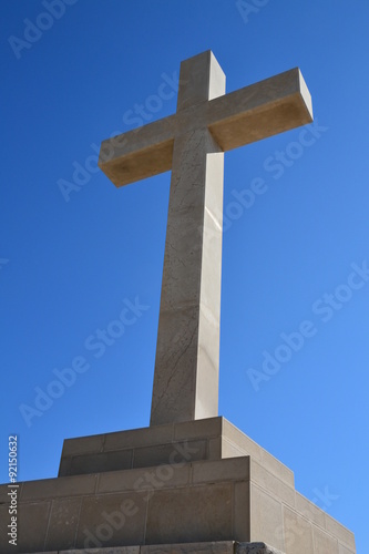 Dubrovnik - La croce in memoria dei soldati
