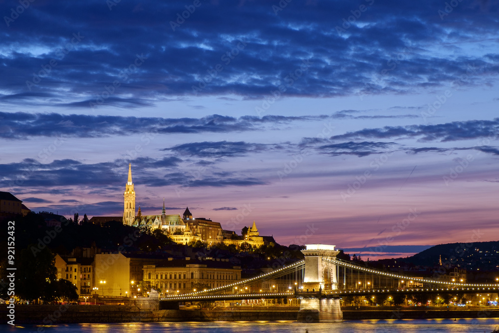 Fototapeta premium Budapest panorama