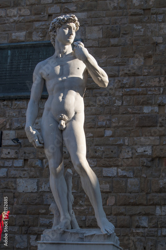 Копия статую Давида во Флоренции, Италия