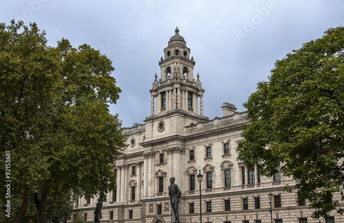 Historisches Gebäude in London am Parliament Square