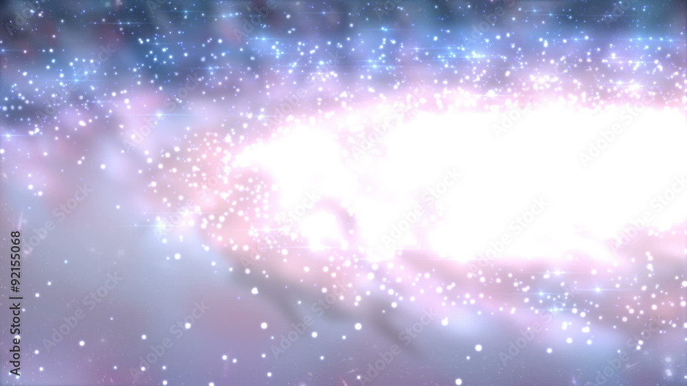 Big Bang, the Formation of Galaxies, the Flight through the Milky Way to the Earth, and a Drop in the Ocean. beautiful 3d animation, HD.