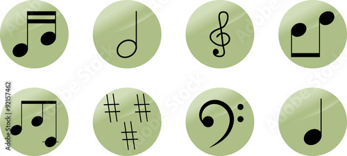 Icons of musical signs