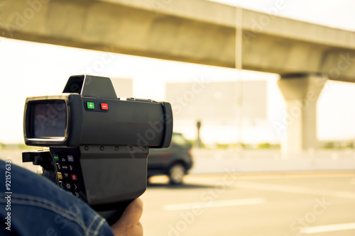 catch speeding drivers