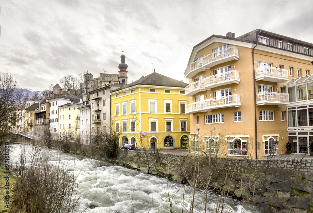 Brunico  - Trentino Alto Adige - Italy - Rienza river