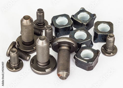 Special bolts at line production automotive part