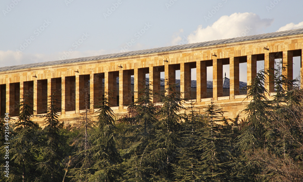 Obraz premium Anıtkabir in Ankara. Turkey