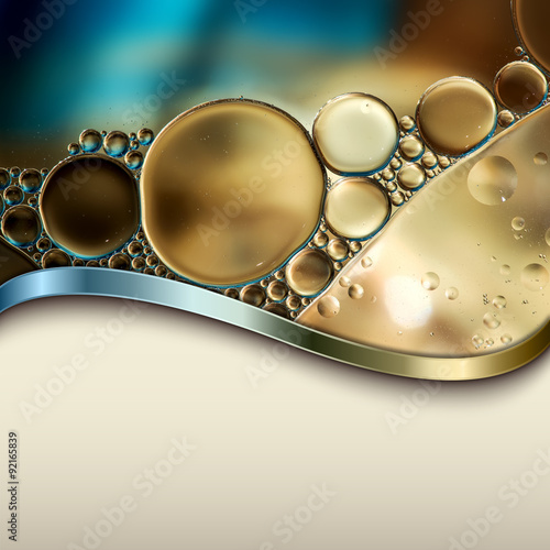 Abstract background with oi...