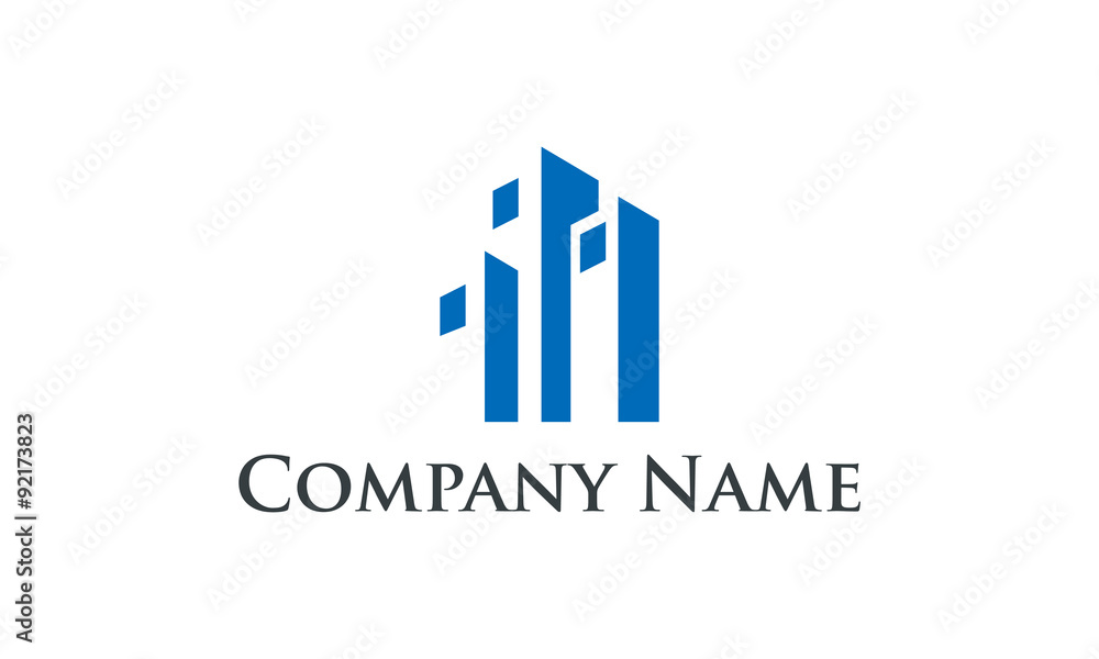 building real estate vector logo design concept building real estate vector logo design concept