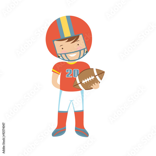 American Football player character