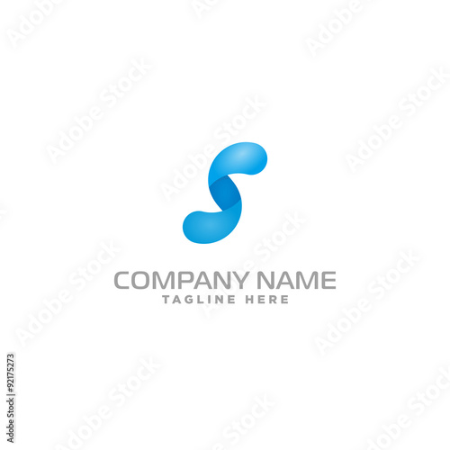 Blue S Company Logo.