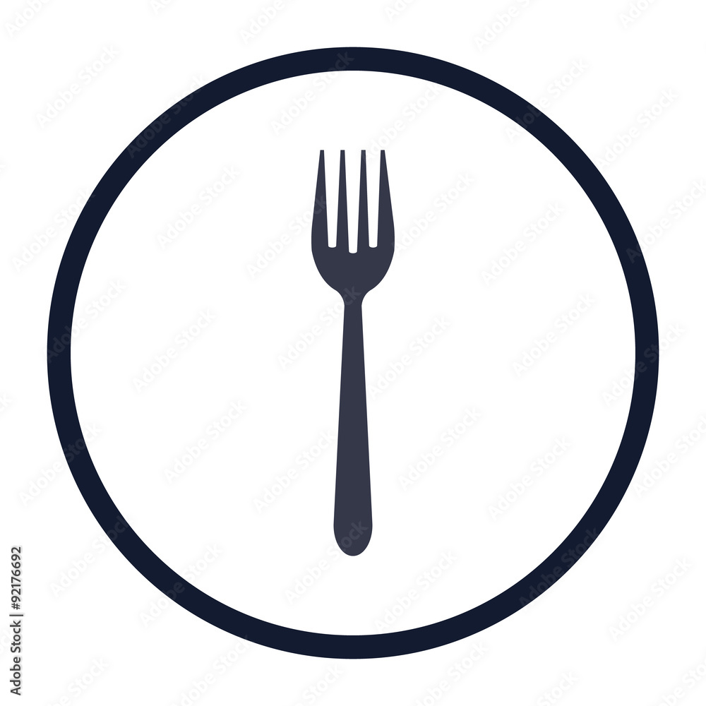 illustration of food and kitchen icon illustration of food and kitchen icon
