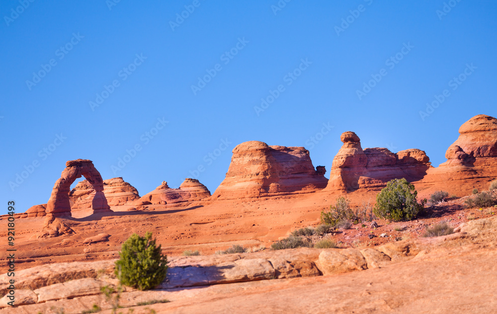 Delicate arch, Arches National Park, USA Delicate arch, Arches National Park, USA