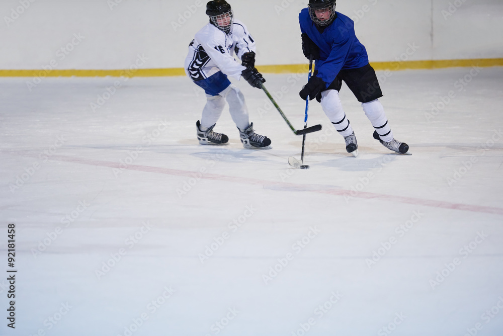 Obraz premium ice hockey sport players