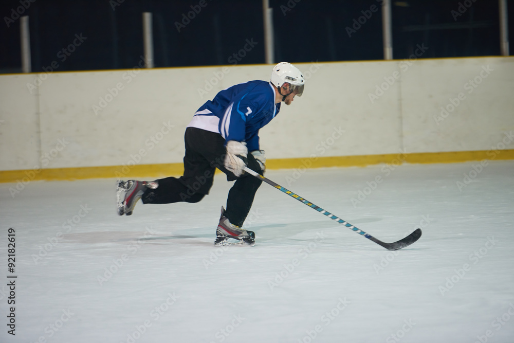 Fototapeta premium ice hockey player in action