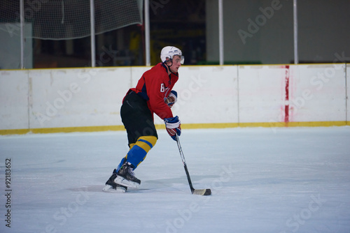 Photography ice hockey sport players