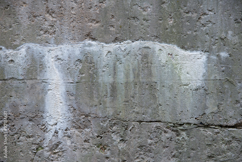 Conctete Salt Leaching White