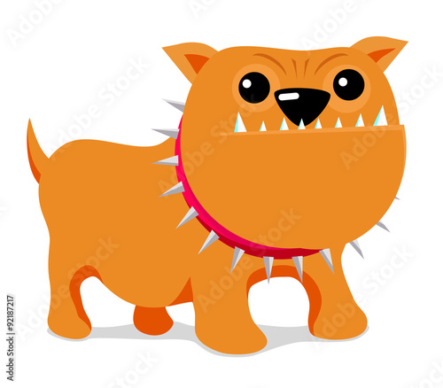 Bulldog vector icon image