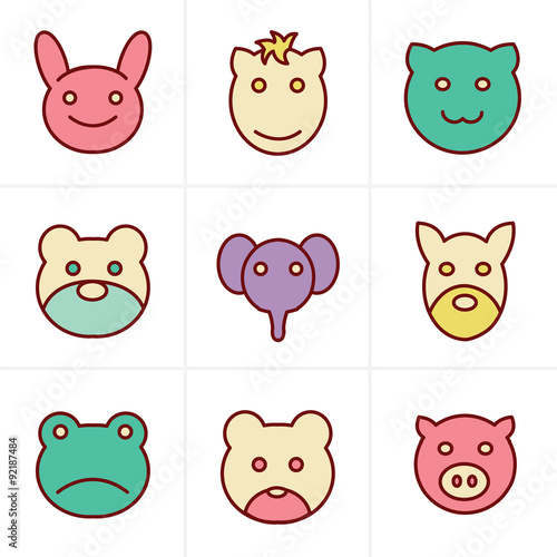  Icons Style Animals icons