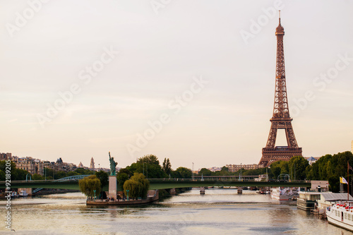beautiful view of the Paris, France