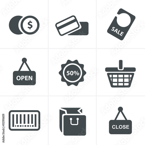 Shopping Icon Set
