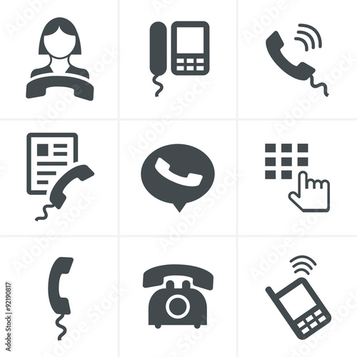 Phone icons