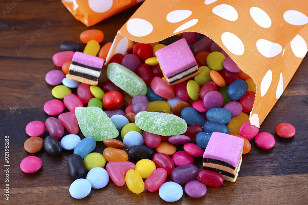 Obraz premium Halloween Party Trick of Treat Candy