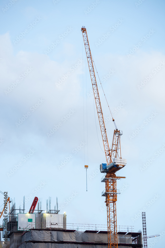 working crane,building construction