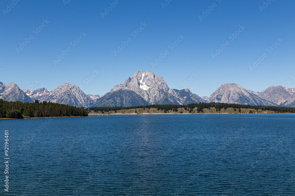 Naklejka premium Grand Teton National Park, Wyoming, USA
