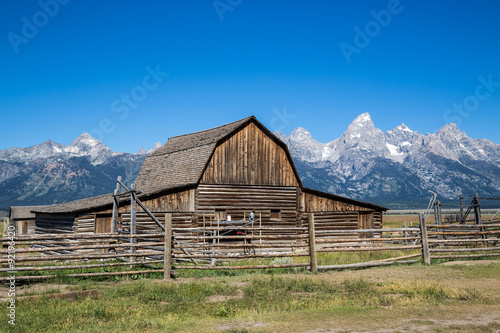 Mormon Row, Grand Teton National Park, Wyoming, USA