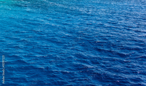 Background texture of a deep blue ocean © Daddy Cool