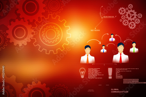 business network concept