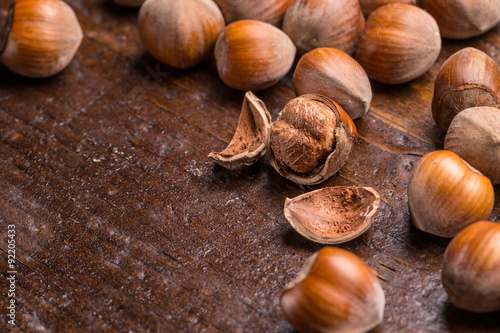 Hazelnuts photo