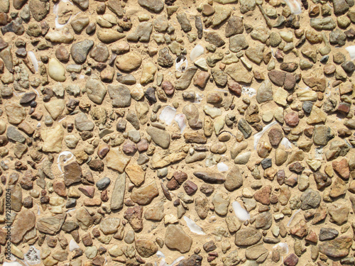old dirty pebble stone texture