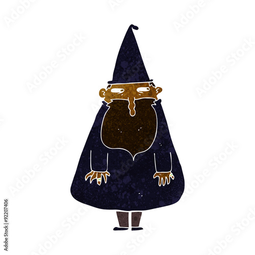 cartoon wizard