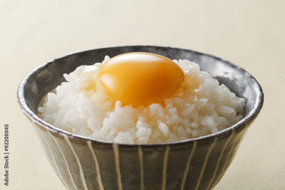 卵かけご飯 Raw Egg over Rice 卵かけご飯 Raw Egg over Rice