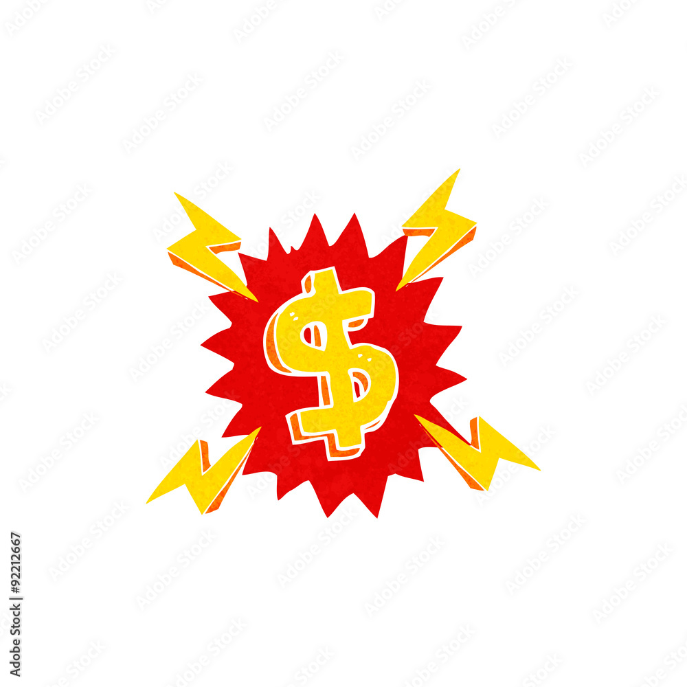 cartoon dollar symbol cartoon dollar symbol