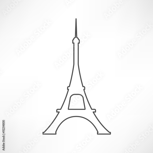 Eiffel Tower  Paris. France