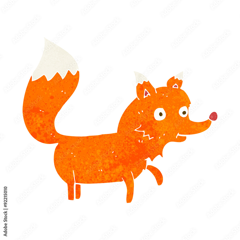 cartoon fox cub cartoon fox cub