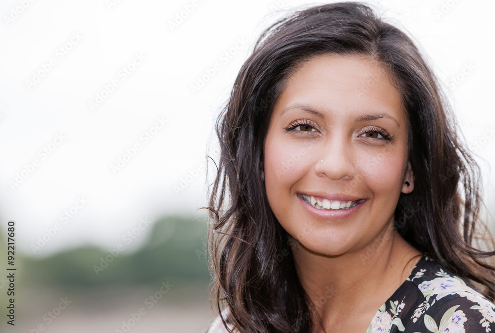Beautiful Hispanic Woman Portrait Beautiful Hispanic Woman Portrait