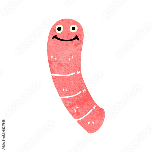 cartoon worm