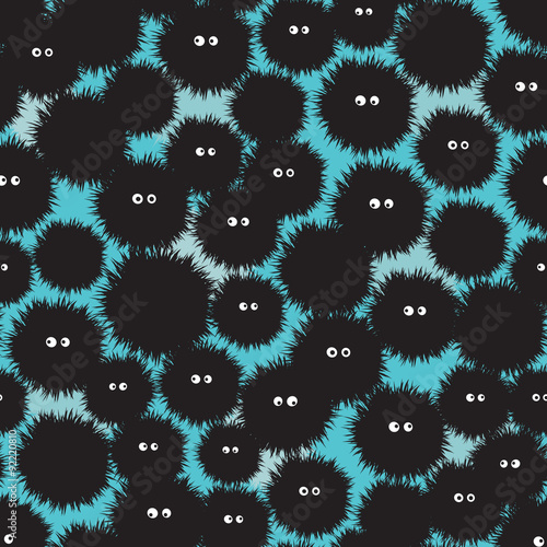Cute shaggy monster.
