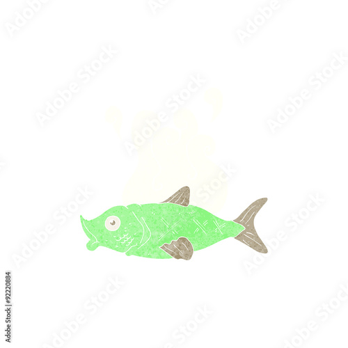 cartoon smelly fish