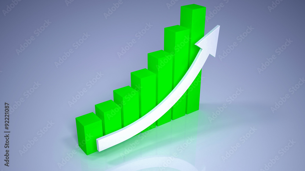 3d chart with arrow
3d chart with arrow