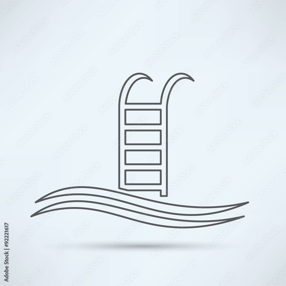 Swimming Pool Icon Swimming Pool Icon