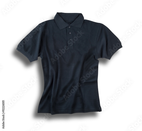 Dark grey polo shirt