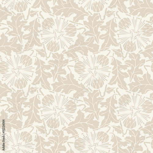 Vector Floral vintage rustic seamless pattern © antuanetto