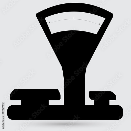 Kitchen scales icon