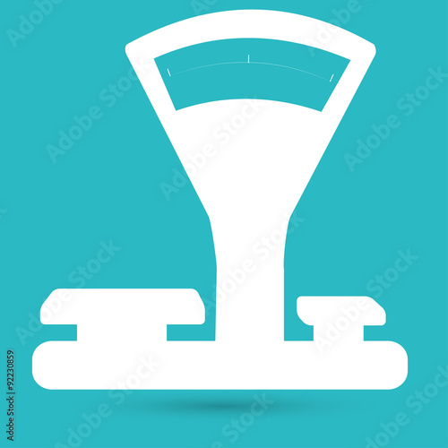 Kitchen scales icon