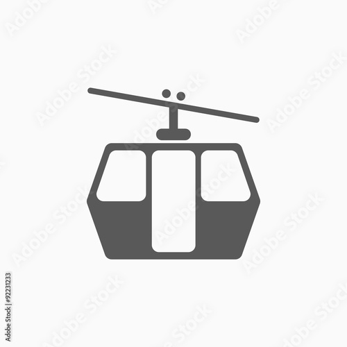 funicular railway icon