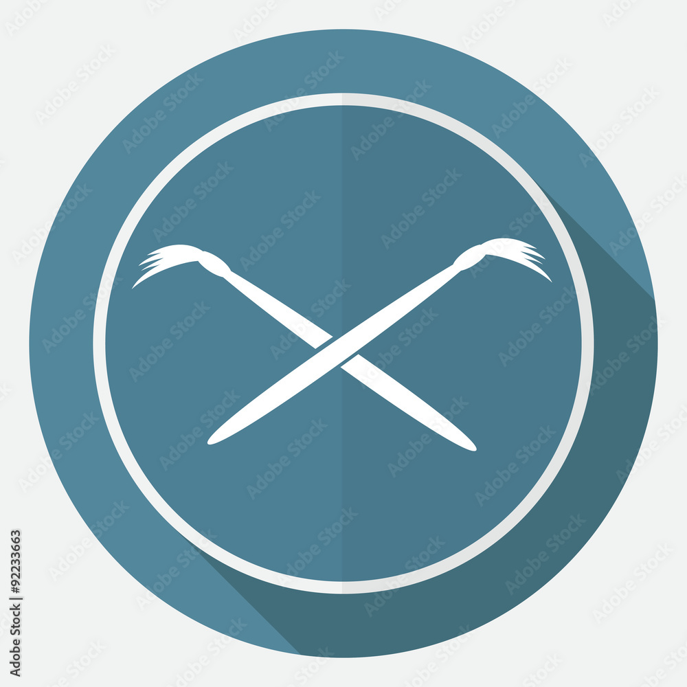 Obraz premium Paint brush icon